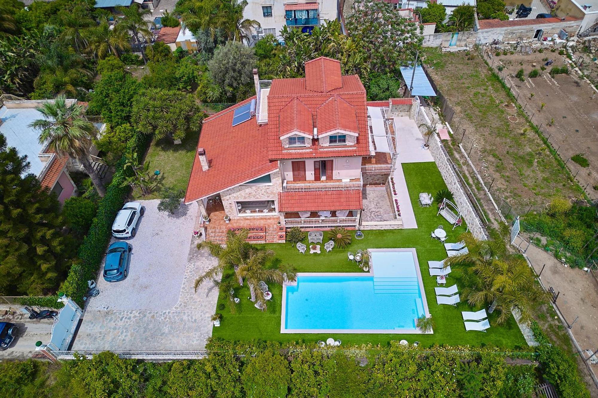 Villa Laura Palermo Bagian luar foto