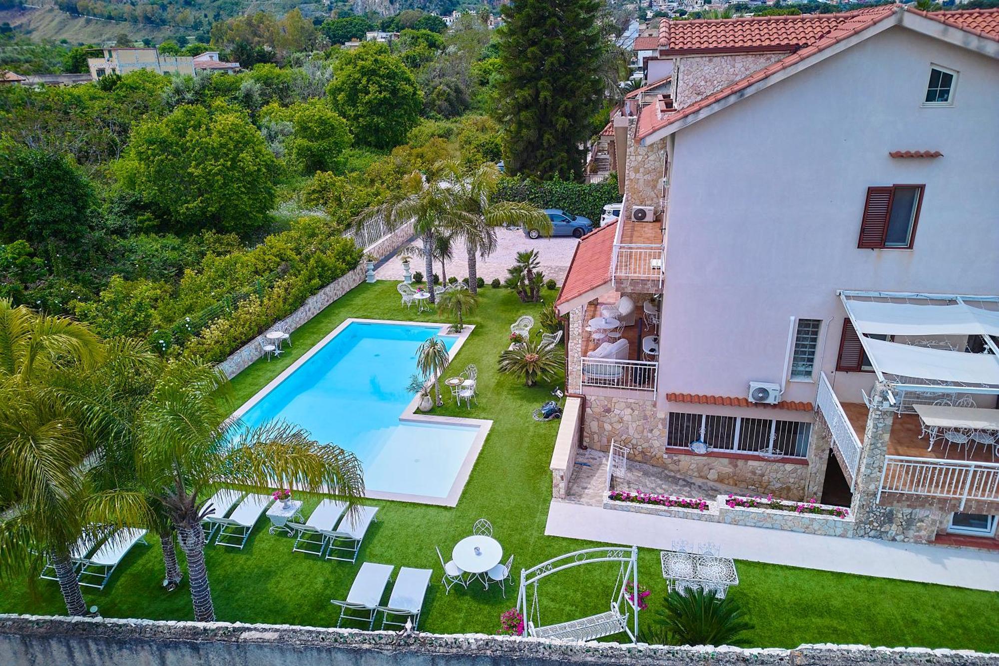 Villa Laura Palermo Bagian luar foto