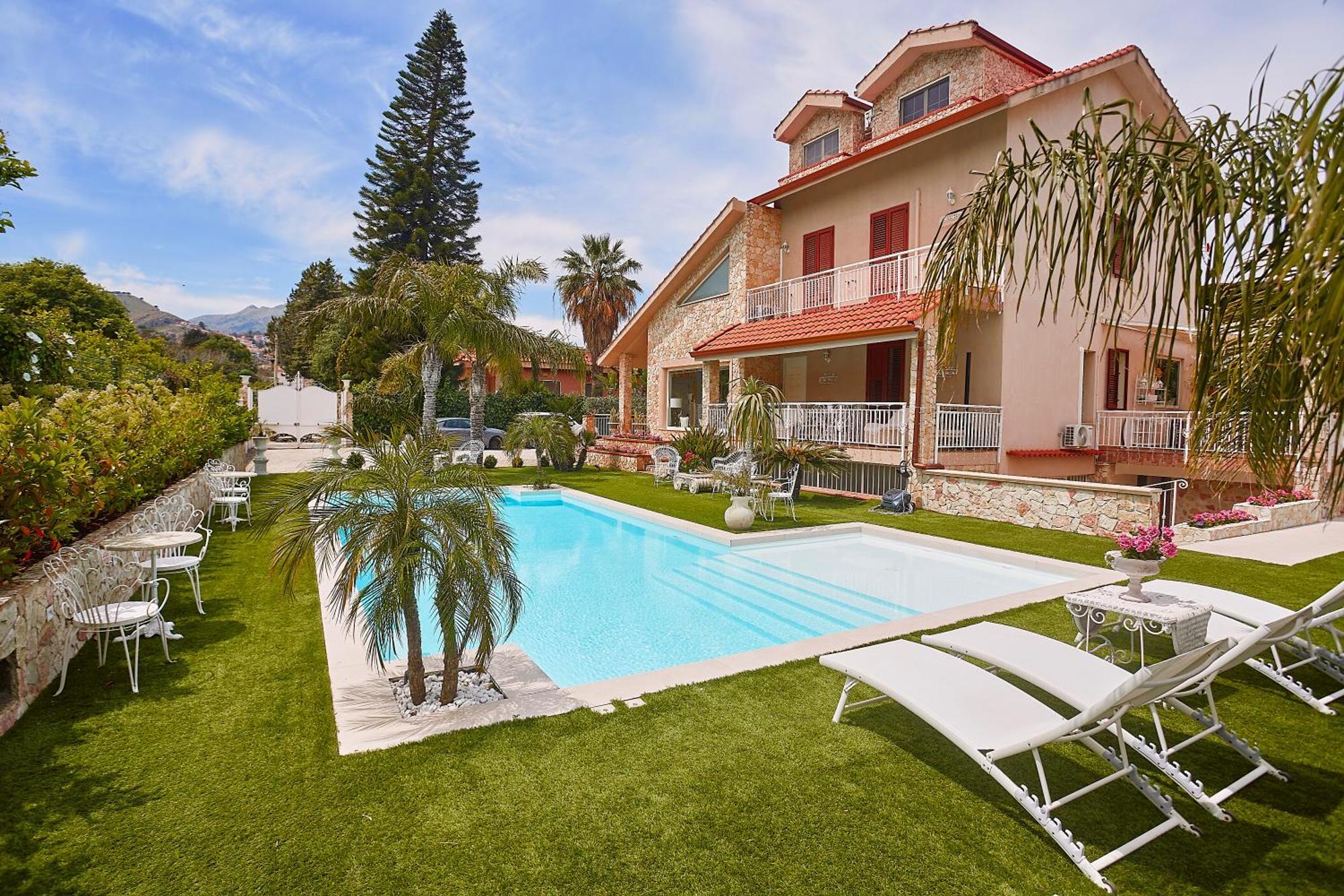 Villa Laura Palermo Bagian luar foto